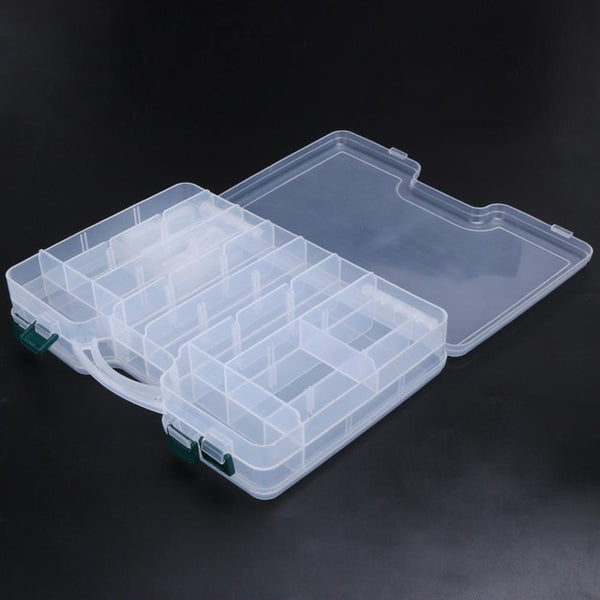 Transparent Plastic Fishing Lure Box